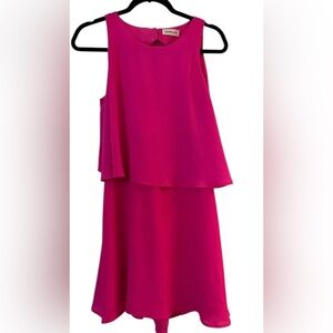 Sugar+Lipz Sz Medium Fuchsia Dress